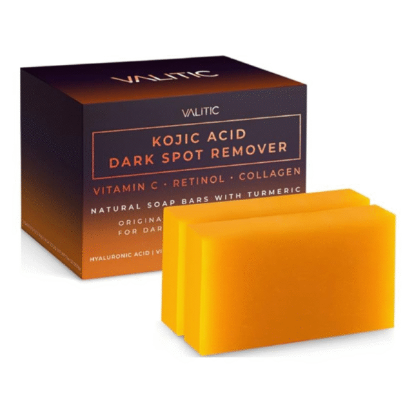VALITIC Kojic Acid Dark Spot Remover Soap Bars with Vitamin C