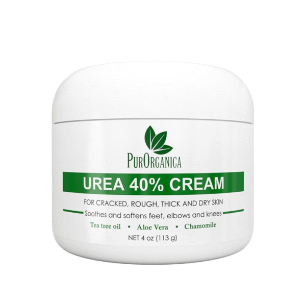 Urea 40% Cream – Made in USA – Foot Cream for Thick, Cracked, Rough