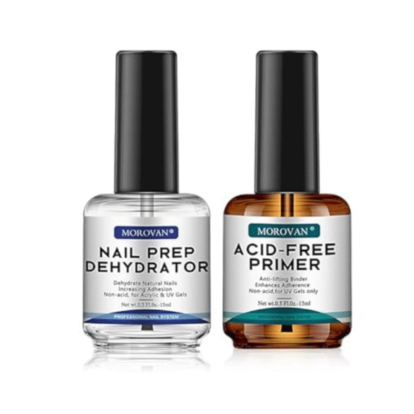 Morovan Professional Natural Nail Prep Dehydrate and Acid-Free Primer