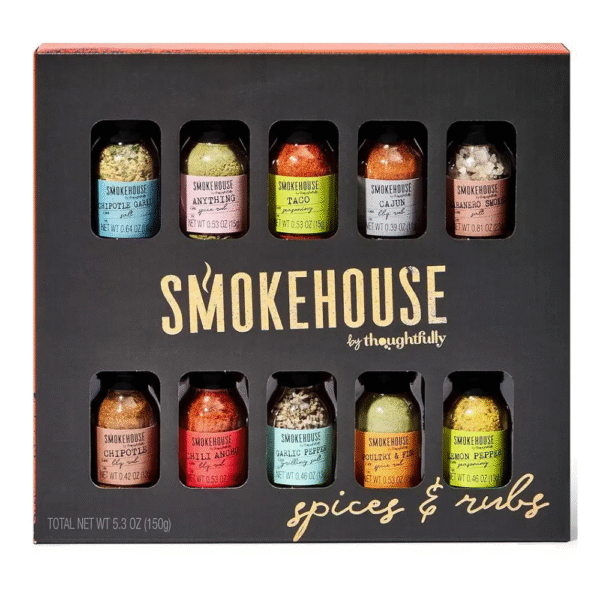 Smokehouse by Thoughtfully, Gourmet Grilling Spice Gift Set