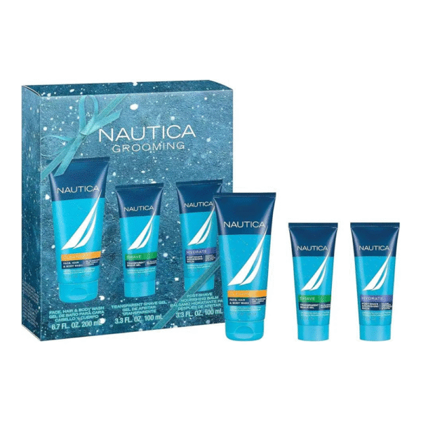 Nautica Grooming Men's 3-Piece Gift Set