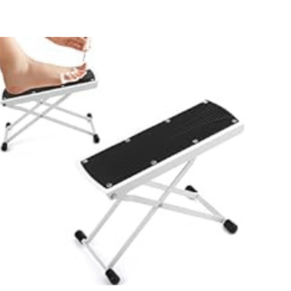 Pedicure Foot Rest, Non-Slip East-at Home Beauty 6 Heights Adjustable