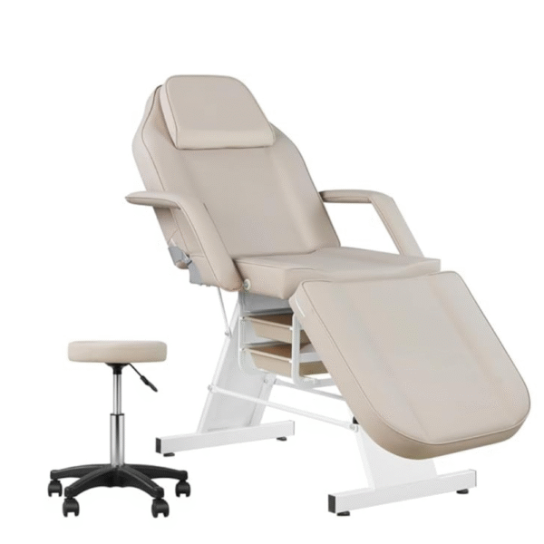 Facial Chair Tattoo Chair for Artist 73inch Adjustable Massage Table with Stool