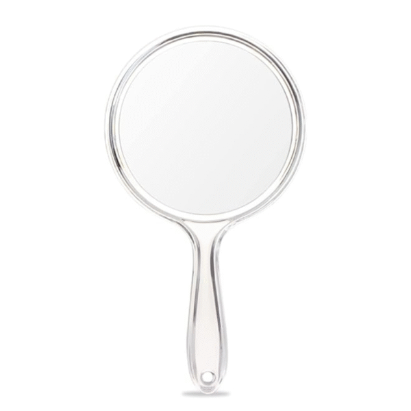 OMIRO Hand Mirror, Double-Sided Handheld Mirror