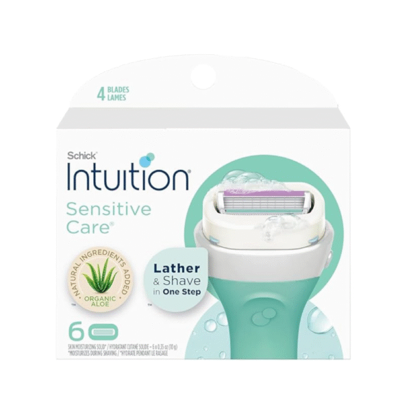 Schick Intuition Refill, Razors for Women Sensitive Skin