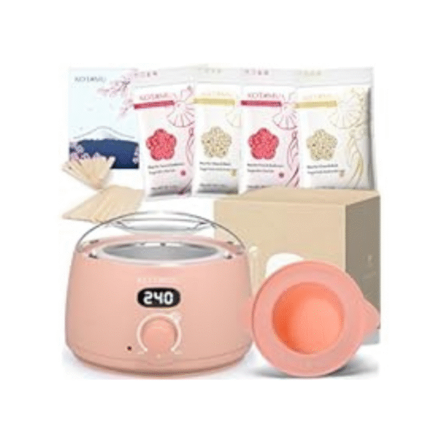 KOTAMU Wax Kit Pink Digital Hair Removal Waxing Kit for Women
