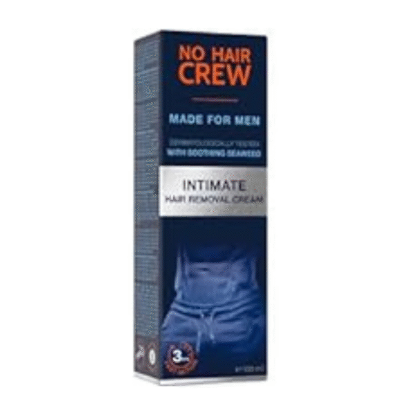 No Hair Crew Intimate/Private At Home Hair Removal Cream for Men