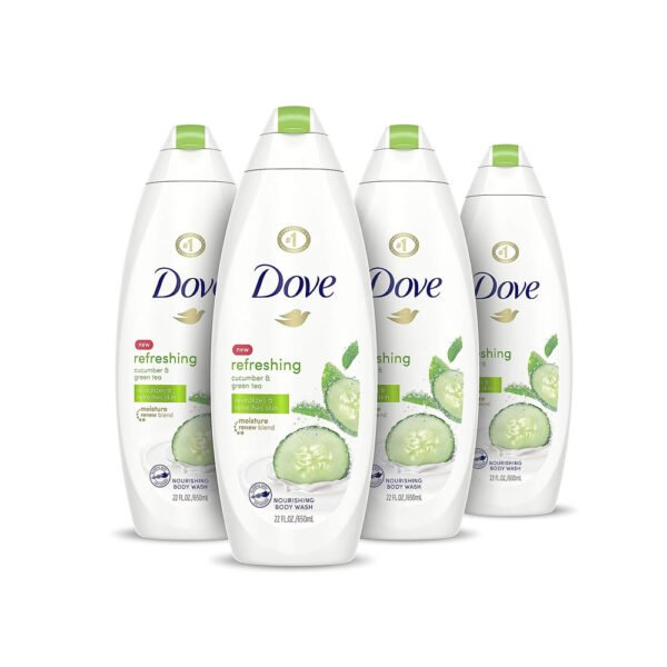 Dove Refreshing Body Wash Revitalizes and Refreshes Skin