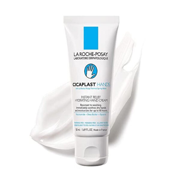 La Roche-Posay Cicaplast Hand Cream, Hand Lotion for Dry Hands